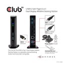 Stacja dokująca Club3D CSV-1460 (SenseVision Dual Display 4K USB 3.0)