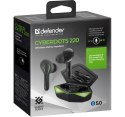 DEFENDER SŁUCHAWKI BLUETOOTH CYBERDOTS 220 GAMING CZARNE 63220