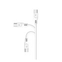 SOMOSTEL KABEL USB IPHONE 3.1A 3100MAH QUICK CHARGER QC 3.0 1M POWERLINE SMS-BT09 IPHONE BIAŁY