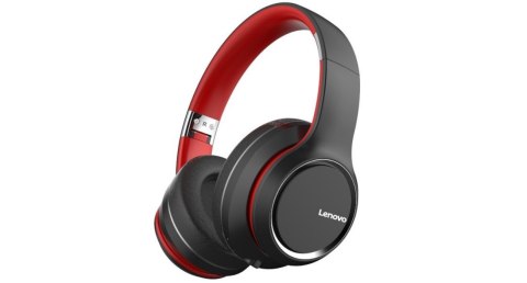 Słuchawki Lenovo HD200 (czarne, bezprzewodowe, bluetooth, nauszne)