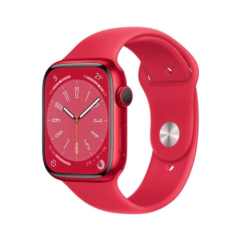 Apple Watch Series 8 GPS + LTE 45mm (PRODUCT)RED Aluminium Case with (PRODUCT)RED Sport Band