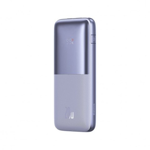 BASEUS POWERBANK BIPOW PRO 10000MAH 2XUSB USB-C 20W (FIOLETOWY)