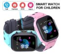 DENMEN SMARTWATCH KIDS NIEBIESKI LOKALIZATOR GPS WODOSZCZELNY POŁĄCZENIA TELEFONICZNE ALARAM SOS KID'S BLUE