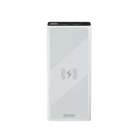 SAVIO POWERBANK 10000MAH/ŁADOWANIE INDUKCJA, BA-06