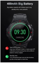 SENBONO SMARTWATCH 1,28IPS. POMIAR SPO2 WODOSZCELNYIP68+24 TRYBY SPORTOWE MAX6