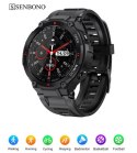 SENBONO SMARTWATCH 1,28IPS. POMIAR SPO2 WODOSZCELNYIP68+24 TRYBY SPORTOWE MAX6