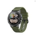 SENBONO SMARTWATCH SPORT FULL HD 360X360 WODODPORNY IP68 POMIAR SPO2 METALOWA KOPERTA X28 GREEN