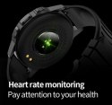 SENBONO SMARTWATCH SPORT FULL HD 360X360 WODODPORNY IP68 POMIAR SPO2 METALOWA KOPERTA X28 GREEN