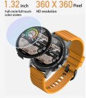 SENBONO SMARTWATCH SPORT FULL HD 360X360 WODODPORNY IP68 POMIAR SPO2 METALOWA KOPERTA X28