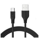 SOMOSTEL ŁADOWARKA SIECIOWA 2XUSB KABEL TYP-C 36W QC3.0 POWER DELIVERY SMS-A80 BLACK