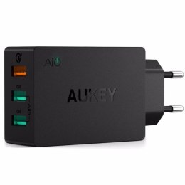 AUKEY 3XUSB ŁADOWARKA SIECIOWA PA-T14 BLACK