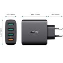 AUKEY 4XUSB ŁADOWARKA SIECIOWA PA-T18 BLACK