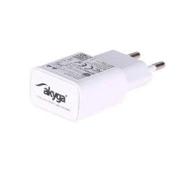 Ładowarka Akyga AK-CH-11 (USB 3.0; kolor biały)