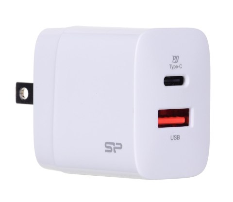 Ładowarka sieciowa QM16 QC3.0+PD USB-C USB-A 18W - wtyczki EU, US, UK, AU