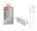 SOMOSTEL ŁADOWARKA SIECIOWA 2XUSB KABEL IPHONE 36W QC3.0 POWER DELIVERY SMS-A80 WHITE