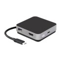 OWC DOCK USB-C TRAVEL (5 PORTÓW, PASS THROUGH 100W) SPACE GRAY OWCTCDK5P2SG