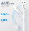 SOMOSTEL KABEL DO TELEFONU MICRO 1M 3.1A FAST CHARGING 3.1A SMS-BP14 WHITE