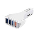 VEGA ŁADOWARKA SAMOCHODOWA 4 X USB 7A BIAŁA VEGA FASTON FAST CHARGER QUICK 4XUSB 3.0 3500MAH FASTON BIAŁA