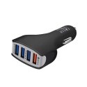 VEGA ŁADOWARKA SAMOCHODOWA 4 X USB 7A CZARNA VEGA FASTON FAST CHARGER QUICK 4XUSB 3.0 3500MAH FASTON 4XUSB CZARNA