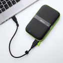 Dysk zewnętrzny HDD Silicon Power Armor A60 (4TB; 2.5"; USB 3.2; 5400 obr/min; Green-Black; SP040TBPHDA60S3K)