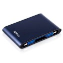 Dysk zewnętrzny HDD Silicon Power Armor A80 (2TB; 2.5"; USB 3.2; 5400 obr/min; Blue; SP020TBPHDA80S3B)