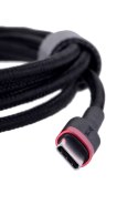 Kabel Baseus Cafule CATKLF-G91 (USB typu C - USB typu C ; 1m; kolor czarny)