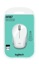 Mysz Logitech 910-002735 (optyczna; 1000 DPI; kolor biały)