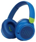 Słuchawki JBL JR460NC (niebieskie, bezprzewodowe, nauszne, bluetooth, dla dzieci)