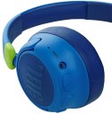 Słuchawki JBL JR460NC (niebieskie, bezprzewodowe, nauszne, bluetooth, dla dzieci)