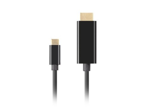 LANBERG KABEL USB-C(M)->HDMI(M) 1.8M 4K 60HZ CZARNY CA-CMHD-10CU-0018-BK