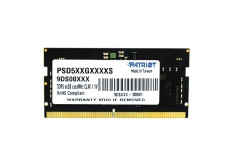 PATRIOT DDR5 8GB SIGNATURE 4800MHz SO-DIMM