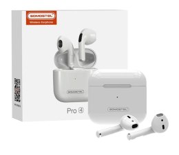 SOMOSTEL SŁUCHAWKI DOUSZNE BLUETOOTH ANC REDUKCJA SZUMÓW CVC PRO4 TWS WHITE