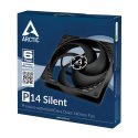 WENTYLATOR ARCTIC P14 Silent (black/black) 140mm