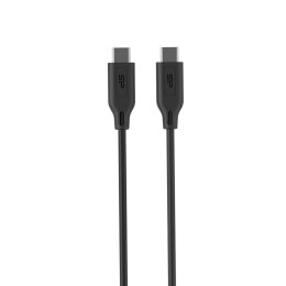 Kabel Silicon Power Boost Link PVC LK15CC PD/QC3.0 USB-3 - USB-C, Black, 2m