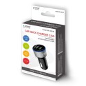 Ładowarka samochodowa do smartfona SAVIO Quick Charge 3.0 SA-06/B (2400 mA, 3000 mA; USB)