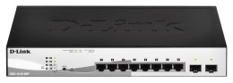 D-link- 8-port 10/100/1000 Gigabit PoE Smart Switch