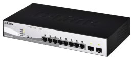 D-link- 8-port 10/100/1000 Gigabit PoE Smart Switch