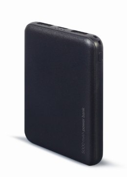 GEMBIRD POWERBANK 5000MAH 2X USB, CZARNY