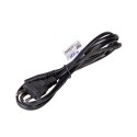 Kabel Akyga AK-RD-04A (Euro M - C7 VDE M; 0,50m; kolor czarny)