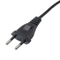 Kabel Akyga AK-RD-04A (Euro M - C7 VDE M; 0,50m; kolor czarny)