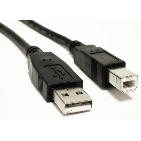 Kabel Akyga AK-USB-04 (USB M - USB 2.0 typu B M; 1,8m; kolor czarny)