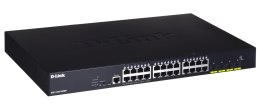 D-link-DGS-1250-28XMP/E 24-port Gigabit PoE switch