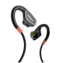 NAFUMI SŁUCHAWKI DOUSZNE BLUETOOTH FINEBLUE MAX SPORT 300 M3 CZARNE KANAŁOWE MAX SPORT 300