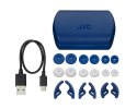 Słuchawki JVC HAE-T45TAU (douszne, TWS, bluetooth, blue)