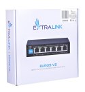 Extralink EUROS V2 Switch PoE 4x 100Mb/s PoE/Po