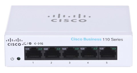 Switch Cisco CBS110-5T-D-EU