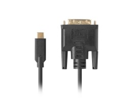 LANBERG KABEL USB-C(M)->DVI-D(24+1)(M) 1M CZARNY CA-CMDV-10CU-0010-BK