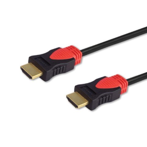 Kabel SAVIO Kable HDMI 2.0 CL140 (HDMI M - HDMI M; 7,5m; kolor czarny)