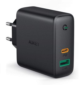 AUEKY PA-D1 ŁADOWARKA SIECIOWA 30W 2XUSB PD 3.0