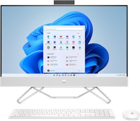 HP 27-cb0744nw AiO Ryzen 5 5500U 27"FHD IPS 8GB DDR4 3200 SSD512 AMD Radeo Graphics Win11 White